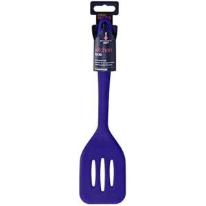 imageFarberware Colourworks 12Inch Flexible Slotted Turner  Heat Resistant Silicone Turner for Nonstick Cookware  Dishwasher Safe Cooking Tool for Home Chefs ampamp Everyday Use RedBlue