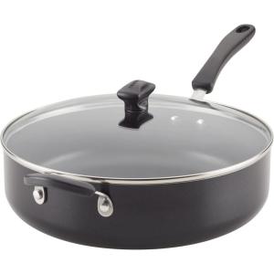 imageFarberware Cookstart DiamondMax Nonstick Frying PanSkillet Dishwasher Safe 12 Inch  AquaBlack