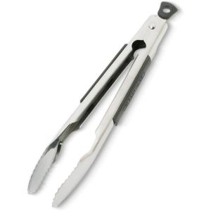 imageFarberware Pro 5282803 Steel Head One Hand Lock Tong 12Inch BlackLocking Tongs  9inch