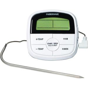 imageFarberware Pro Meat Thermometer with Large EasyRead Dial  Accurate Cooking Temperature Gauge for Roasts ampamp Poultry  Essential Food Thermometer for Safe Cooking Restaurant ampamp Home UseOven Roasting Thermometer