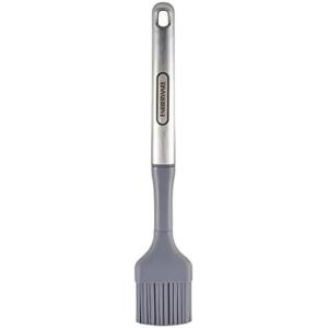 imageFarberware Professional Stainless Steel Soft Slotted Spoon 1358Inch GrayBasting Brush