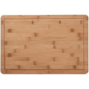 imageFarberware Rubberwood Cutting Board Set with Juice Grooved and Finger Grips 3PieceBamboo