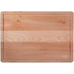 imageFarberware Rubberwood Cutting Board Set with Juice Grooved and Finger Grips 3PieceMaple