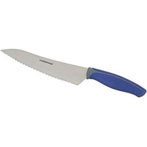imageFarberware Soft Grip Serrated Chef Knife 8Inch Navy8Inch Chef Knife
