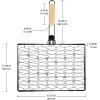 imageFarberware 5275224 Barbecue Grilling Basket BlackGrilling Basket