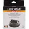 imageFarberware Barbecue Cast Iron Grill Press 7Inch BlackDouble Sided Burger Slider Press