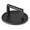 imageFarberware Barbecue Cast Iron Grill Press 7Inch BlackGrill Press