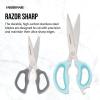 imageFarberware Comfort Grip Kitchen Scissors 2 Pack Aqua and GrayAqua and Gray