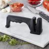 imageFarberware Edgekeeper Tabletop Kitchen Knife Sharpener 75Inch AquaBlack