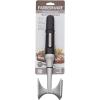 imageFarberware Professional DualSided Rigid and Texture Stainless Steel Meat Tenderizer with Comfort Grip Handle Great for Pounding Meat Shellfish Nuts Dishwasher Safe Black