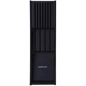 imageFarberware 5229614 7 Slot In Drawer Knife Organizer 18Inch Black