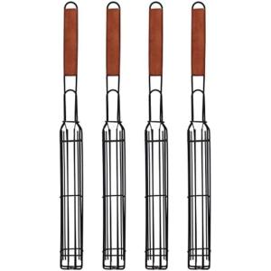 imageFarberware 5275224 Barbecue Grilling Basket BlackShish Kabob Grilling Baskets