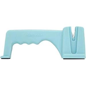 imageFarberware Edgekeeper Tabletop Kitchen Knife Sharpener 75Inch AquaAqua