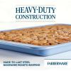 imageFarberware Easy Solutions Nonstick Bakeware Includes 10 Inch x 15 Inch Cookie Baking Sheet and 12Cup Muffin Pan 2 Piece  Blue2 Piece  10 x 15