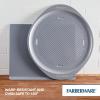 imageFarberware Insulated Nonstick Bakeware 14Inch x 16Inch Jumbo Cookie Sheet Light Gray2Piece Bakeware Set