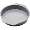 imageFarberware Insulated Nonstick Bakeware 14Inch x 16Inch Jumbo Cookie Sheet Light Gray2Piece Cake Pan Set