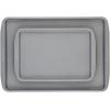 imageFarberware Insulated Nonstick Bakeware 14Inch x 16Inch Jumbo Cookie Sheet Light Gray2Piece Sheet Pan Set