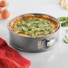 imageFarberware Nonstick Bakeware 9Inch Square Cake Pan GraySpring Form
