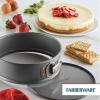 imageFarberware Nonstick Bakeware 9Inch Square Cake Pan GraySpring Form