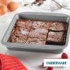 imageFarberware Nonstick Bakeware 9Inch Square Cake Pan GraySquare