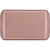 imageFarberware Nonstick Bakeware Nonstick Cookie Sheet  Baking Sheet  10 Inch x 15 Inch Rose Gold RedCookie Pan 10Inch x 15Inch