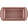 imageFarberware Nonstick Bakeware Nonstick Cookie Sheet  Baking Sheet  10 Inch x 15 Inch Rose Gold RedLoaf Pan
