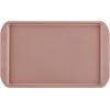 imageFarberware Nonstick Bakeware Nonstick Cookie Sheet  Baking Sheet  10 Inch x 15 Inch Rose Gold RedSheet Pan 11Inch x 17Inch