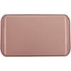 imageFarberware Nonstick Bakeware Nonstick Cookie Sheet  Baking Sheet  10 Inch x 15 Inch Rose Gold RedSheet Pan 11Inch x 17Inch