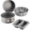 imageFarberware Specialty Bakeware Nonstick Baking Set for Pressure Cooker or in The Oven 4 Piece Gray