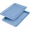 imageFarberware Easy Solutions Nonstick Bakeware Includes 10 Inch x 15 Inch Cookie Baking Sheet and 12Cup Muffin Pan 2 Piece  Blue2 Piece  11 x 17