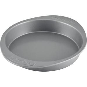 imageFarberware Nonstick Bakeware 9Inch Square Cake Pan GrayRound