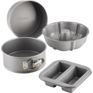 imageFarberware Specialty Bakeware Nonstick Baking Set for Pressure Cooker or in The Oven 4 Piece Gray