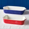 imageDisney Home Bon Voyage Ceramic Baking DishBakeware SetLasagna Pans Dishwasher Safe Oven to Table 2 Piece Baker Set  Mixed Colors2Piece Baker Set