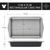 imageFarberware Disney Bake with Mickey Mouse Nonstick Springform Baking PanNonstick Springform Cake PanNonstick Cheesecake Pan Round 9 Inch Non Stick Bakeware Pan  BlackBlack