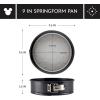 imageFarberware Disney Bake with Mickey Mouse Nonstick Springform Baking PanNonstick Springform Cake PanNonstick Cheesecake Pan Round 9 Inch Non Stick Bakeware Pan  BlackBlack