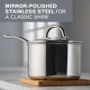 imageFarberware Millennium Stainless Steel Saucepan with Lid Induction Ready Compatible with All Cooktops Metal Utensil Safe 3 Quart Saucepot Dishwasher Safe  Stainless Steel