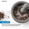imageFarberware Professional Granite Molcajete Mortar and Pestle Stone Grinder 4Cup