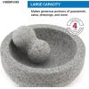 imageFarberware Professional Granite Molcajete Mortar and Pestle Stone Grinder 4Cup