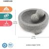imageFarberware Professional Granite Molcajete Mortar and Pestle Stone Grinder 4Cup