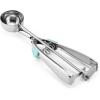 imageFarberware Professional Stainless Steel Cookie Dough Scoop 827 Inch BlackAqua Sky
