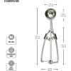 imageFarberware Professional Stainless Steel Cookie Dough Scoop 827 Inch BlackBlack