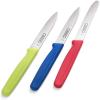 imageFarberware Professional 5242750 Paring Knives With Plastic Handles Set of 3 Green Blue and RedGreen  Blue and Red