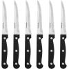 imageFarberware 17 Piece Triple Rivet Cutlery Set Black