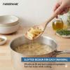 imageFarberware Beechwood Slotted Spoon  Durable Wooden Spoon for Cooking Safe on Nonstick Cookware Perfect for Stirring and Draining Kitchen Utensil with Lustrous Finish
