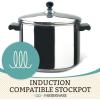 imageFarberware Classic Stainless Steel 6Quart Stockpot with Lid  3 Quart Saucepan
