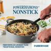 imageFarberware DuraStrong Nonstick Saute Pan with Lid 4 Quart Gray