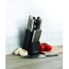 imageFarberware FPP12P 12Piece HighCarbon Stamped Stainless Steel Knife Block Set Black Block30Piece Knife Block and Tool Set