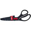 imageFarberware SelfSharpening Stainless Steel AllPurpose Shears with Edgekeeper SleeveBlackRed