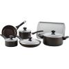 imageFarberware nonstick 11pce Aluminium cookware tools and bakeware set  CopperBlack