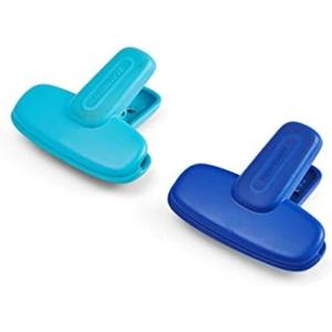imageFarberware 5211487 Professional AllPurpose Magnetic Bag Clips Assorted ColorsLarge  Set of 2